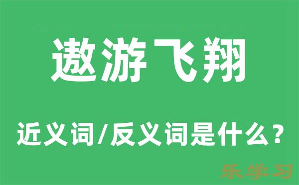 遨游飞翔的近义词和反义词是什么-遨游飞翔是什么意思?