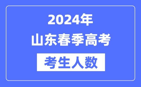 2024年山东春季高考人数多少（历年山东春考人数统计）