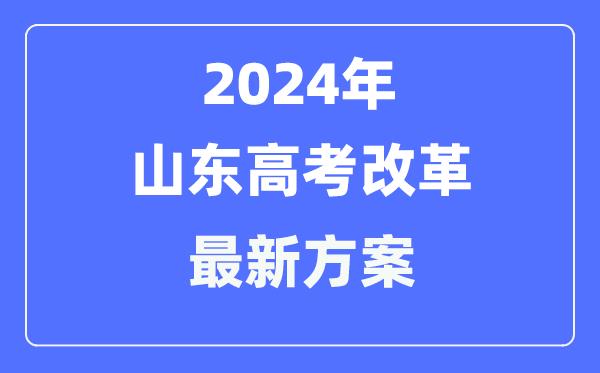 山东2024高考改革最新方案-山东高考模式是什么？